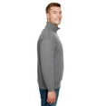 thumbnail image 4 of Bayside Unisex 9.5 oz., 80/20 Quarter-Zip Pullover Sweatshirt - BA920, 4 of 4
