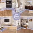 thumbnail image 3 of Purple Kitchen Runner Rugs of 3, Non Slip Cushioned Kitchen Mats for Floor Waterproof Comfort Rugs and Mat Farmhouse Chef Mats Floor Carpet for Sink,Laundry Room, 3 of 5