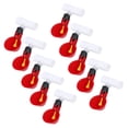 thumbnail image 4 of 10Pcs Automatic Chicken Water Cups Drinker Tee Poultry Hen Feeding Tools Red for Chickens Birds Quail, 4 of 7