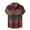 Red, variant on Men Clearance LYXSSBYX Mens Shirts Short Sleeve Men Hawaiian Short Sleeve Beach Shirt Printed Summer Casual Button Down Shirts