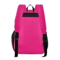 thumbnail image 2 of Iauyy Clear Backpack Heavy Duty PVC Transparent Backpack for College Workplace, Broad and Solid, 2 of 8
