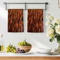 thumbnail image 2 of Burnt Orange Forest Microfiber Kitchen Towel, Pine Trees Modern Mysterious Art Soft Absorbent Dish Towels, Quick Drying Washable Dishcloths for Kitchen Cleaning, Drying Dishes, 18x28 Inches, 2 of 9