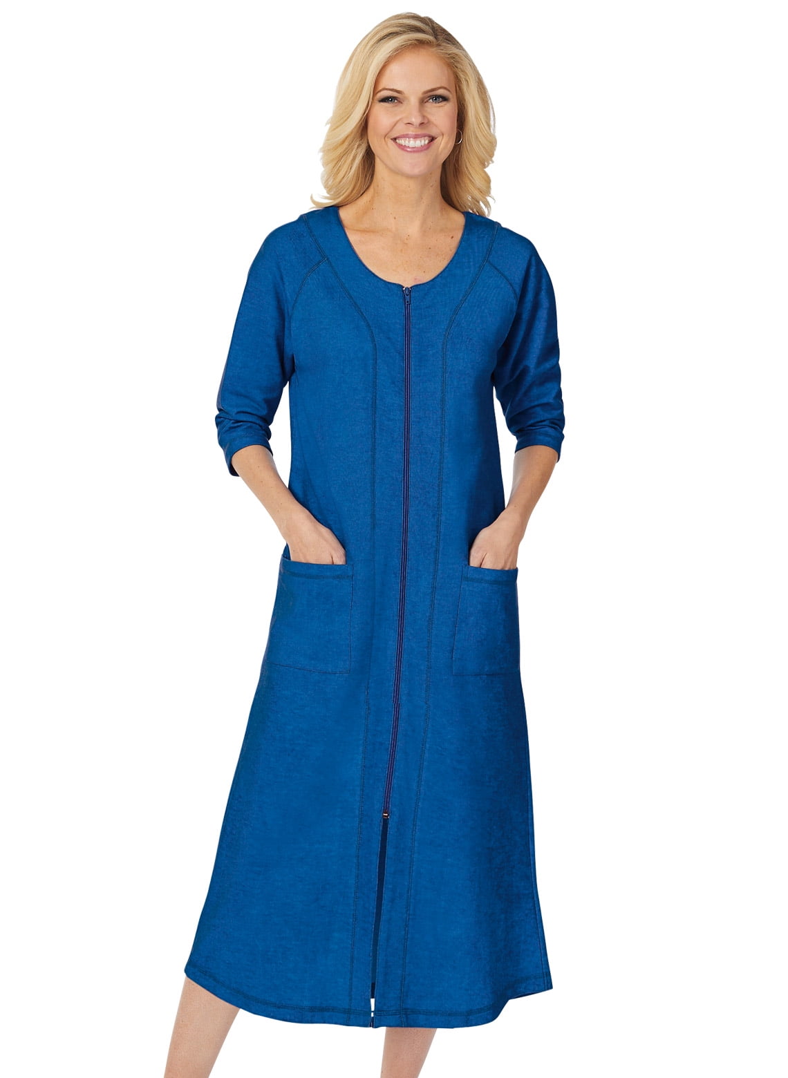 Zip Front Robe by Cozee Corner