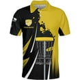 thumbnail image 5 of Personalized Polo Shirt - 3D Disc Golf Jerseys for Men & Teams S-5XL - Perfect Disc Golf Gifts (Blue, 5XL), 5 of 7