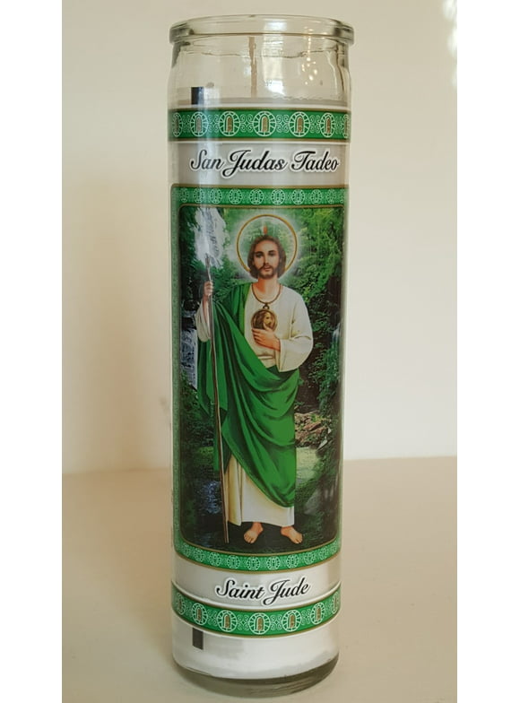 San Judas Tadeo (Saint Jude) Devotional Candle