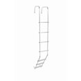 thumbnail image 1 of Stromberg Carlson Rear Door Ladder LA-401 Fits On Rear Of Any RV Straight Or Contoured; 1 Inch Diameter Tubing/Flat Steps; 250 Pounds Weight Capacity; 7 Rungs; Silver, 1 of 5