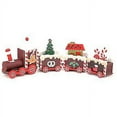 thumbnail image 3 of Christmas Wooden Train Toy - Mini DIY Kid's Decoration Gift, 3 of 5