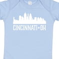 thumbnail image 4 of Inktastic Cincinnati Ohio Skyline City Silhouette Boys or Girls Baby Bodysuit, 4 of 5