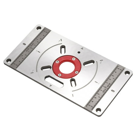 Router Table Insert Plate With Rings Flip Board Universal Aluminium ...