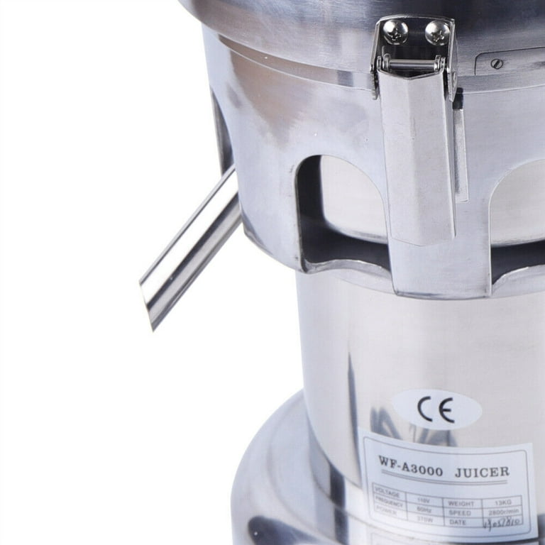 370W Commercial Heavy Duty Juice Extractor Machine Stainless Steel Juicer