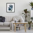 thumbnail image 3 of Stupell Industries Traditional Two Blue Flowers Serene Peonies Black Framed Print Under Glass, 13 x 16, by Franklyn Gregory, 3 of 8