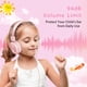thumbnail image 2 of Auriculares Cowyawn USB tipo C para niños, 94 dB, volumen limitado, color rosa, 2 of 8
