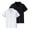 Black+White, variant on 2 Pack Polo Shirts for Boys Classic 3-Button Placket Collared School Uniform Short Sleeve Golf Polo Shirt Soft Breathable Activewear Tops Wine 130