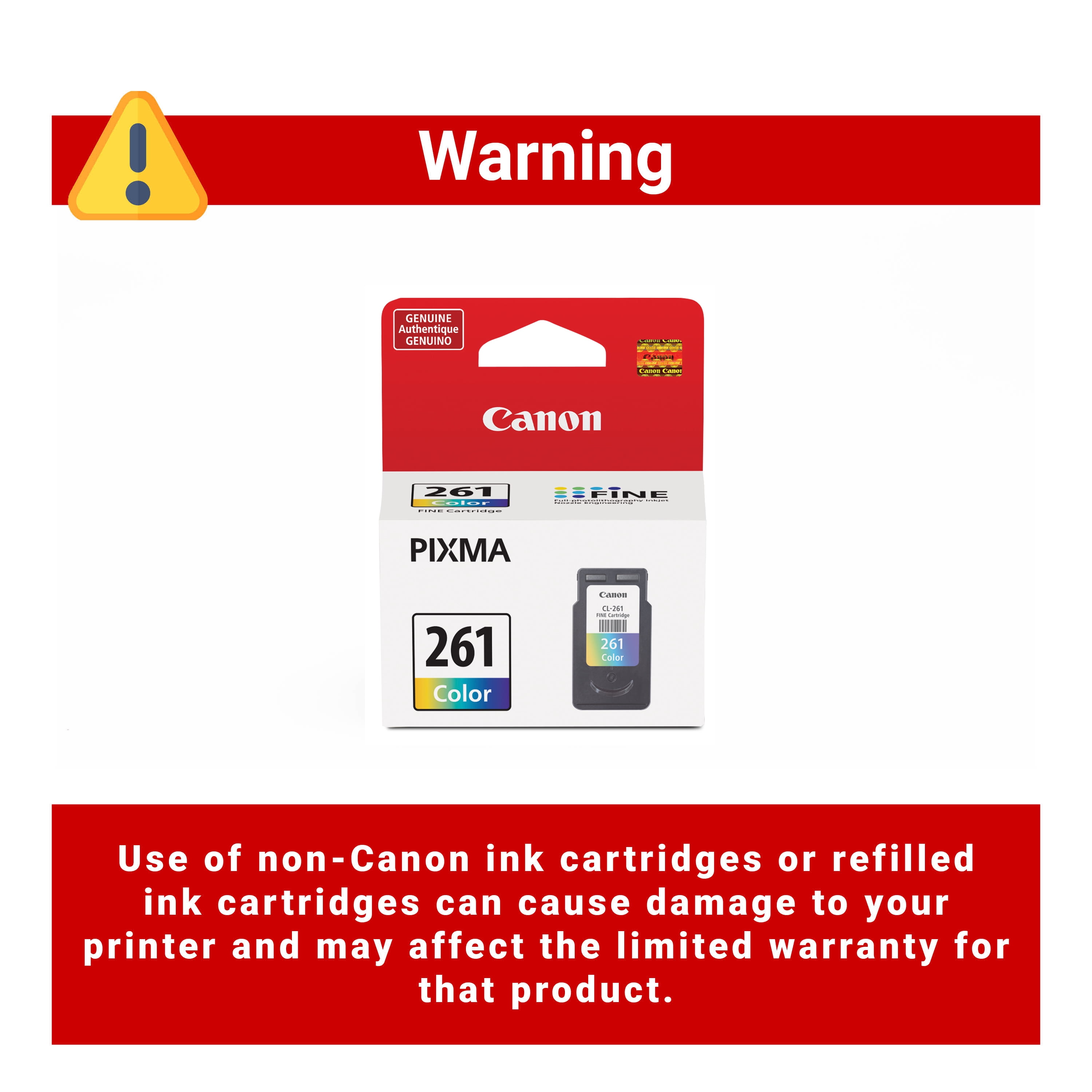 Canon CL-261 Color Ink Cartridge - Walmart.com