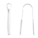 thumbnail image 3 of 2 pcs Stainless Steel Tongue Scrapers, Cleaning Scraper, Oral Care, Keep Breath Fresh, Improve Oral Hygiene, 3 of 4