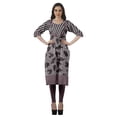 thumbnail image 3 of Moomaya Kurti Droit pour Femmes Tunique Indienne Imprimée Kurta Longue, 3 of 6