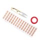 thumbnail image 3 of Adhesivo para corrección de uñas encarnadas, parche corrector para uñas encarnadas, herramienta para el cuidado de los pies, 60 unidades, 3 of 8
