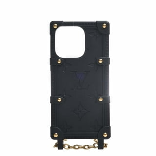 Louis Vuitton Damier Azur Thin Leather Case for iPhone 14 11 12 13