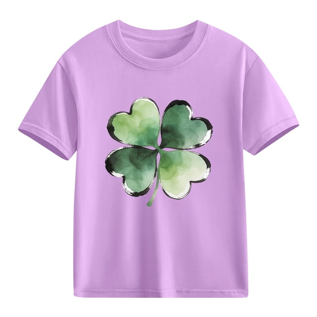 hengsof Shirts Chemises pour Enfants T - Graphiques à Manches Courtes Hauts Décontractés Quotidiens