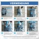 thumbnail image 5 of Bolsas de Vacío para Ropa - Paquete de 20 Bolsas de Almacenamiento Reutilizables de 40 X 30 cm Bolsas de Vacío con Sello y Bolsas de Viaje Ahorradoras de Espacio, 5 of 5