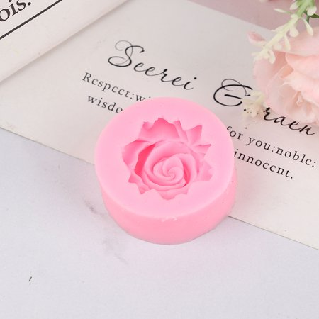 

3D Rose Flower Silicone Mold Fondant Cake Decorating Chocolate Cookie molds+UWL