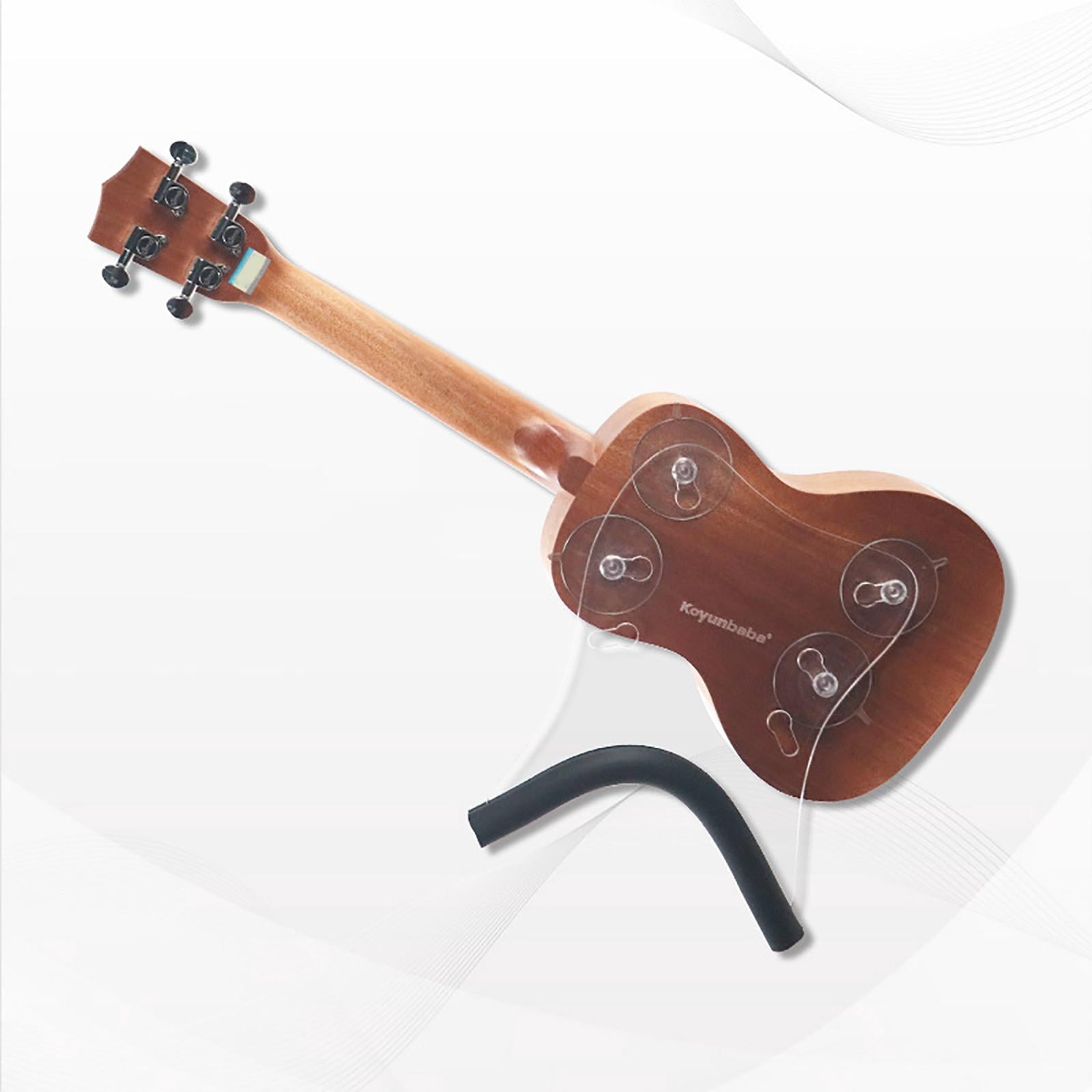 LeeQinersw Guitar Stand Electric Guitar Stand Holder Frame Bass Guitar Stand for Mandolin Clear