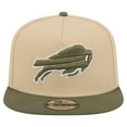 thumbnail image 2 of Men's New Era Khaki/Olive Buffalo Bills Color Pack A-Frame 9FIFTY Snapback Hat, 2 of 5
