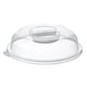 thumbnail image 1 of Cubierta para microondas para alimentos, tapa protectora contra salpicaduras, plato de plástico transparente, protector de plato, asa Gurad., 1 of 7