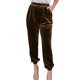 thumbnail image 1 of Gibobby Pantalones deportivos para mujer invierno Pantalones casuales rectos con cintura elástica de color sólido para mujer(Marrón,XG), 1 of 5