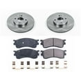 thumbnail image 3 of Power Stop Front Stock Replacement Brake Pad and Rotor Kit KOE6786, 3 of 8