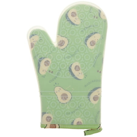 

NUOLUX Heat Resistant Gloves Thicken Oven Mitten Baking Mittens Microwave Oven Gloves