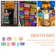 thumbnail image 3 of FELTECHELECTR 1 juego de guirnalda de fiesta con temática del Día de la Muerte, banderines decorativos para decoración de fiestas, 3 of 6