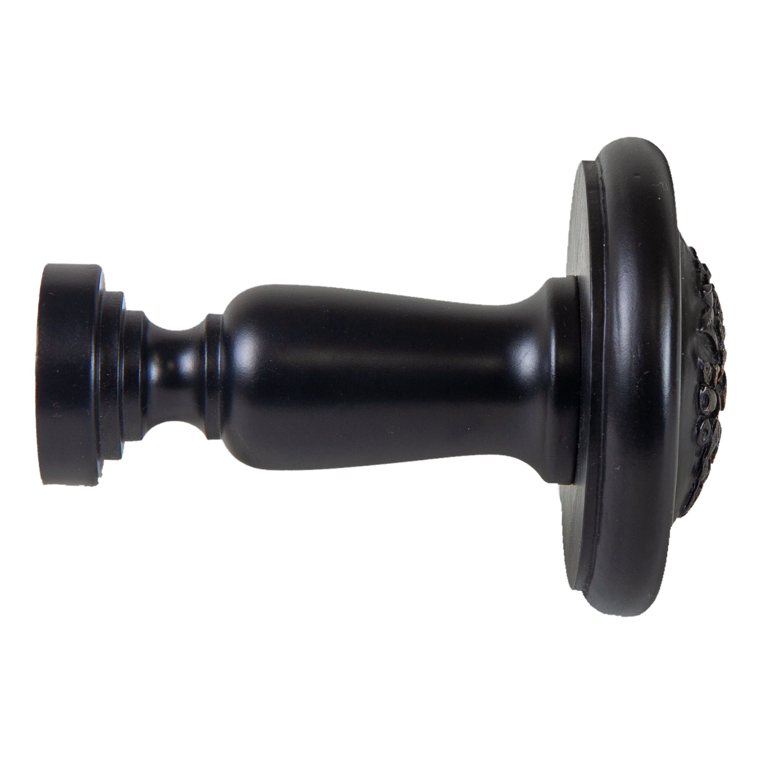 Mariana Curtain Tie Back (pair) Finial 101 in Black