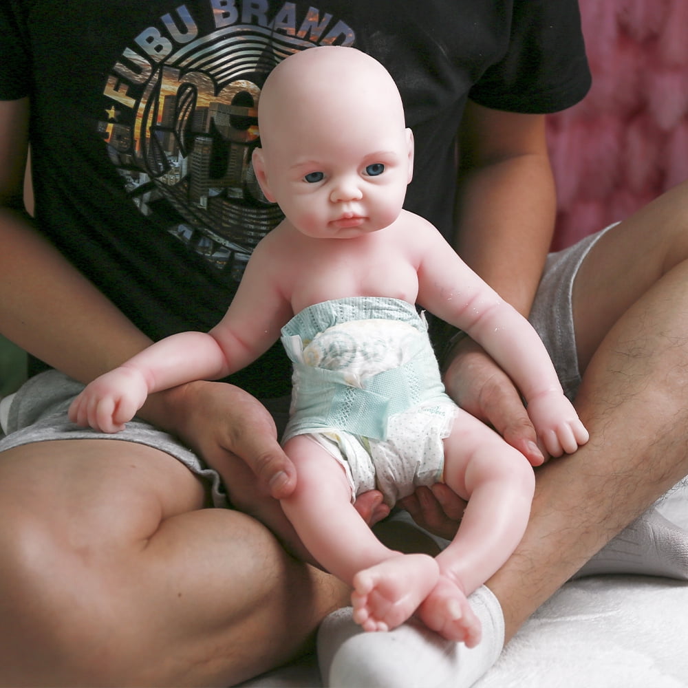 Buy Silicone Reborn Baby Dolls Dollhouses Lifelike Dolls DIY Toys for age 6 Online at Lowest