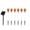 C, variant on 6-Pack Pumpkin Solar Halloween Lights for Outdoor Halloween Decorations for Pathway Yard Party Decor