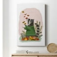 thumbnail image 6 of Raccoon Catching Leaves Premium Gallery Wrapped Canvas - Ready to Hang, 6 of 9