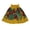 Yellow, variant on Hawaiian Kids Pa'u Hula Skirt, For 4-7 Years Old Girls Hawaii Dance Skirts