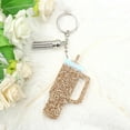 thumbnail image 5 of SIEYIO Cup Keyrings Acrylic Texture Cup Backpack Pendant Gift for Fashion Lover, 5 of 17
