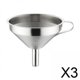 thumbnail image 1 of Mini embudos,Embudo de cocina de acero inoxidable Filtro de embudo de aceite,Embudo colador para aceites esenciales Perfume líquido,Filtro de alimentos Embudos coladores Suministros de, 1 of 10