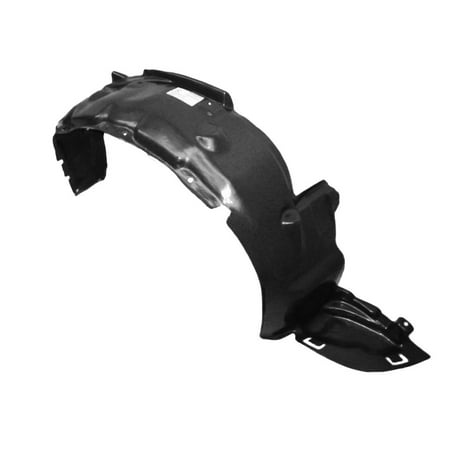 Rh Splash Shield - Parts N Go 1992-1995 Honda Civic Fender Liner Passenger Side RH Splash Shield - HO1249102, 74101SR3000