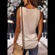 thumbnail image 3 of Tops con Cuello en V Color Albaricoque L, 3 of 5