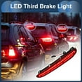 thumbnail image 2 of Luces de freno LED de tercera generación de Unique Bargains para Opel para Vauxhall para Astra J MK 2009-2017, carcasa roja de plástico impermeable, 2 of 7