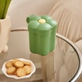 thumbnail image 6 of XKHAZA Cute Flower Shape Wastebasket, Mini Desk Trash Can with Lid, Desktop Mini Plastic Waste Garbage Can Countertop Garbage Bin Mini Waste Can for Desk Car Office Home Kitchen, 6 of 7