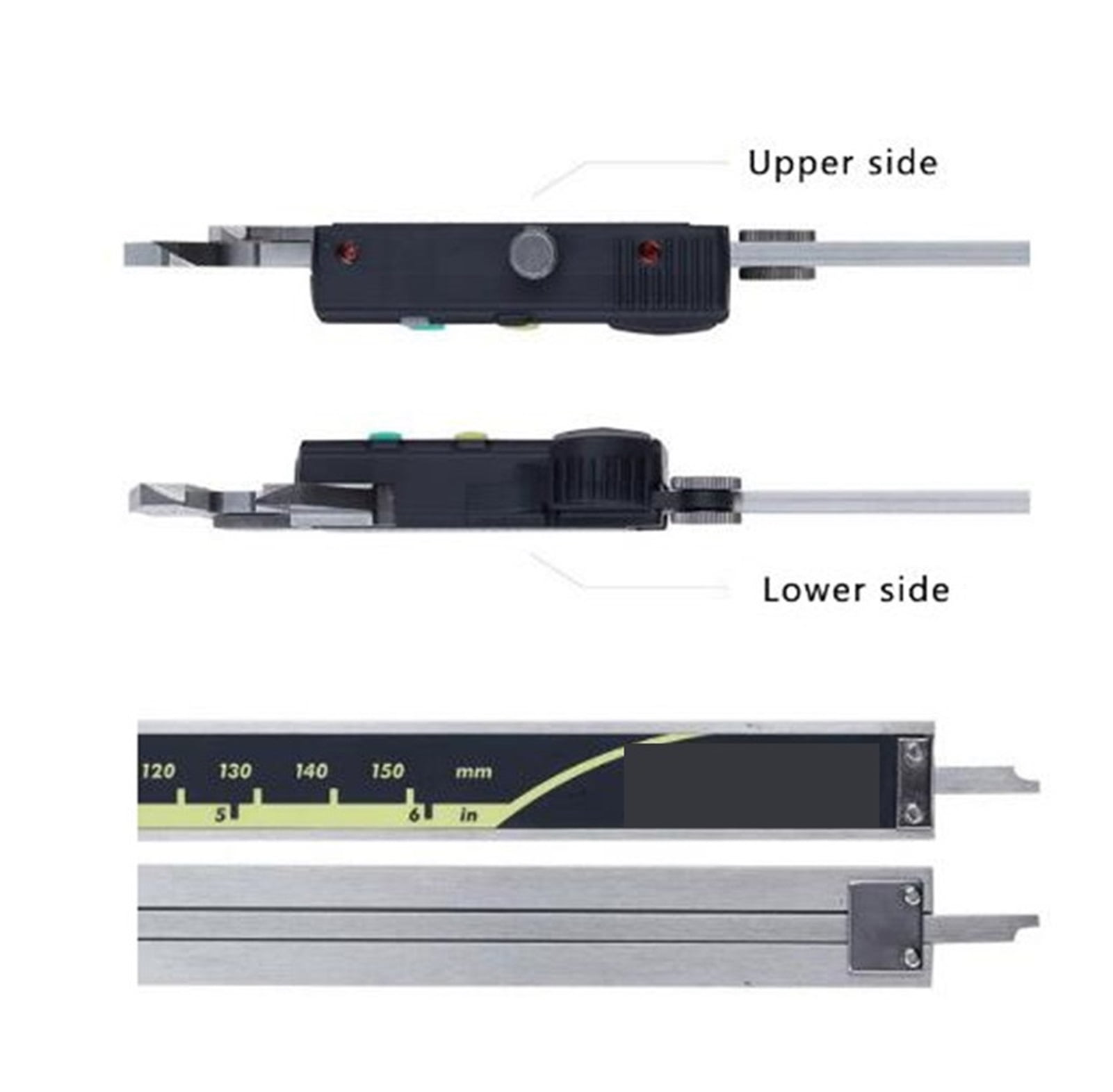 Caliper Absolute 500-197-20 Digital Calipers Stainless Steel Inch Metric 8" 0-200mm 8" 200mm Hand Tools ,Easy to Operate