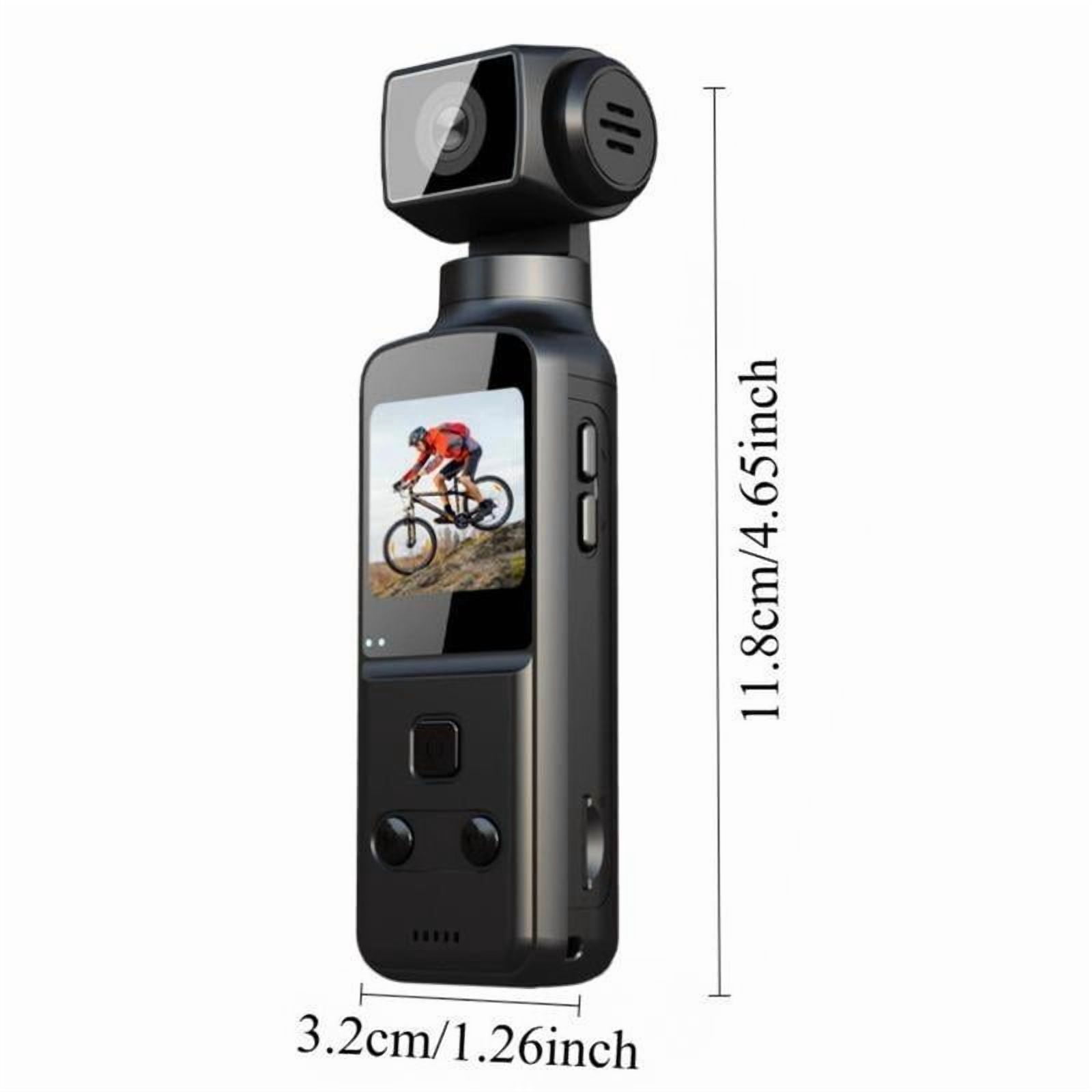 Fanruina 4K Ultra HD Vlogging Camera - 1.33" CMOS, USB Rechargeable. 270° Rotating Action Camcorder for Vlogs, Live Streams & Outdoor. Ideal Gift for Couples, Back-to-School or Easter.
