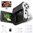 thumbnail image 1 of USCAMEL Microscopio de Mano para Niños, Microscopio Digital DV de 2" para Adultos, Mini Microscopio de Bolsillo con Tarjeta de Almacenamiento, Toboganes, Juguete Divertido para Niños Al Aire Libre, Caja de Regalo, Negro, 1 of 7