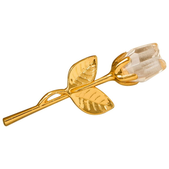 Valentine's Day Mini Glass Rose Flower with Box Romantic Artificial Flower for Wedding Anniversary Valentine's Gifts for Her