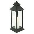 thumbnail image 5 of Northlight 15" LED Battery Operated Black Lantern with Flameless Candle, 5 of 5