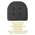 thumbnail image 5 of YouLoveIt U-Shaped Chair Pad Foam Fill Cushion Dining Chair Pad Memory Foam Kitchen Seat Pad, 16" x 17", 2/4/6/12 Packs, 5 of 7