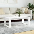 thumbnail image 1 of vidaXL Coffee Table White 102x50x35 cm Engineered Wood, 1 of 5